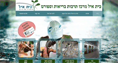 Desktop Screenshot of bet-eyal.co.il